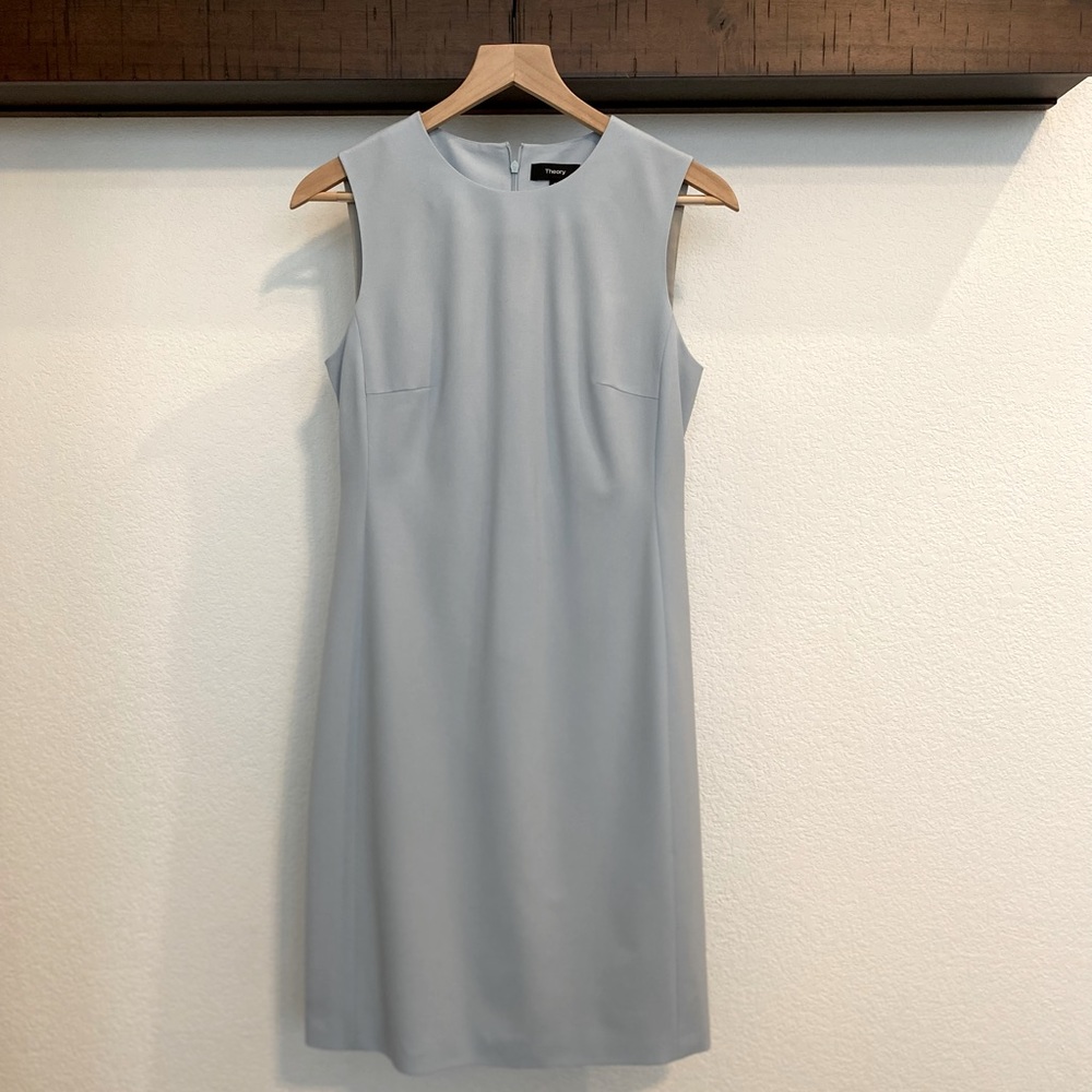 Theory Sleeveless Fitted Sheath Dress NWT